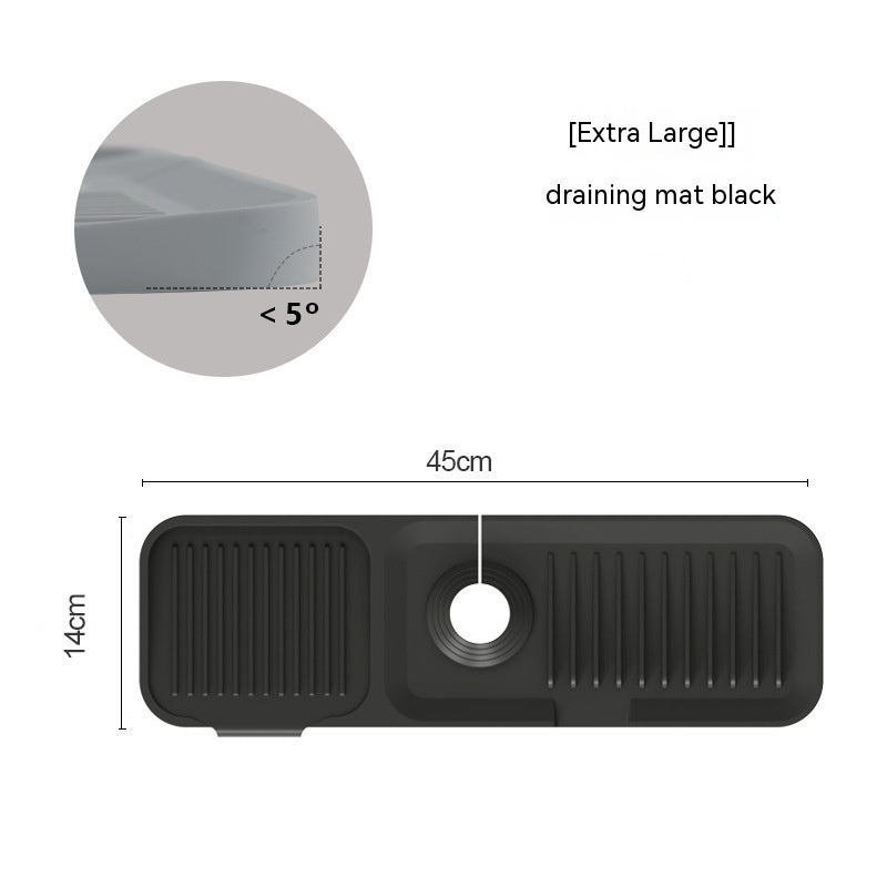 Silicone Faucet Anti Splash Drain Pad