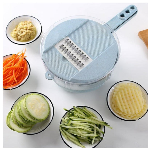 Multi-Function Vegetable Cutter with Strainer