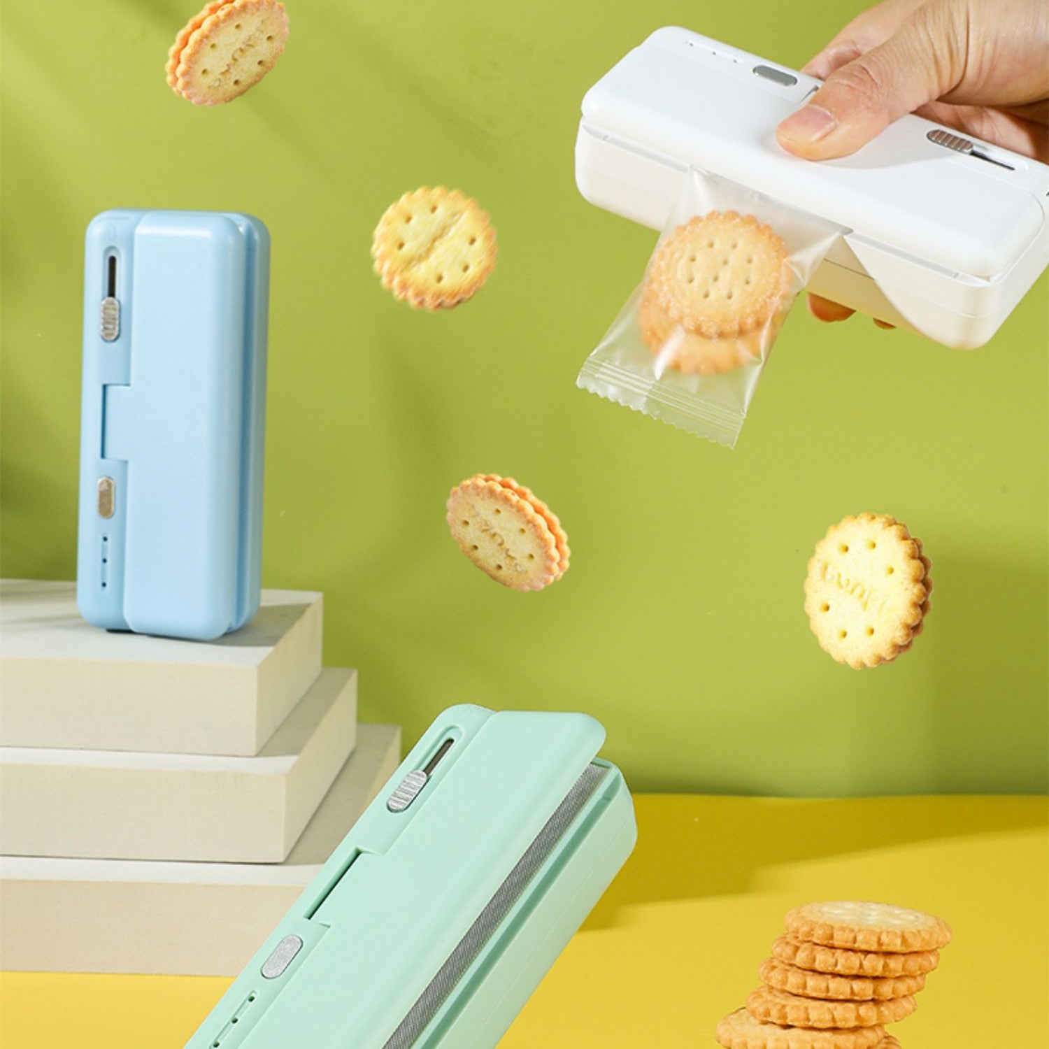Portable Kitchen Bag Sealing Gadget