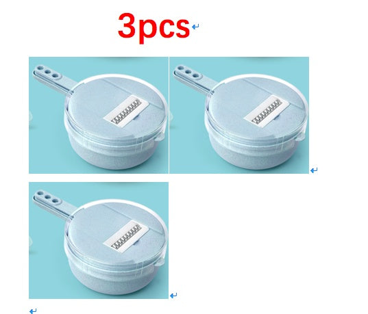 Multi-Function Vegetable Cutter with Strainer