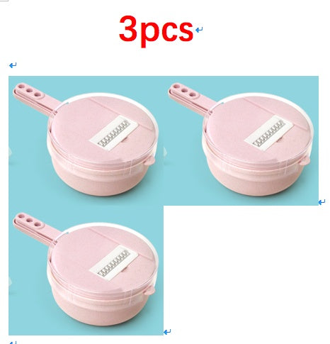 Multi-Function Vegetable Cutter with Strainer