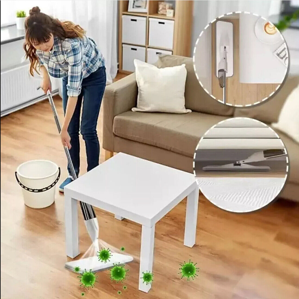 Spray Mop With Microfiber Cleaning Pads