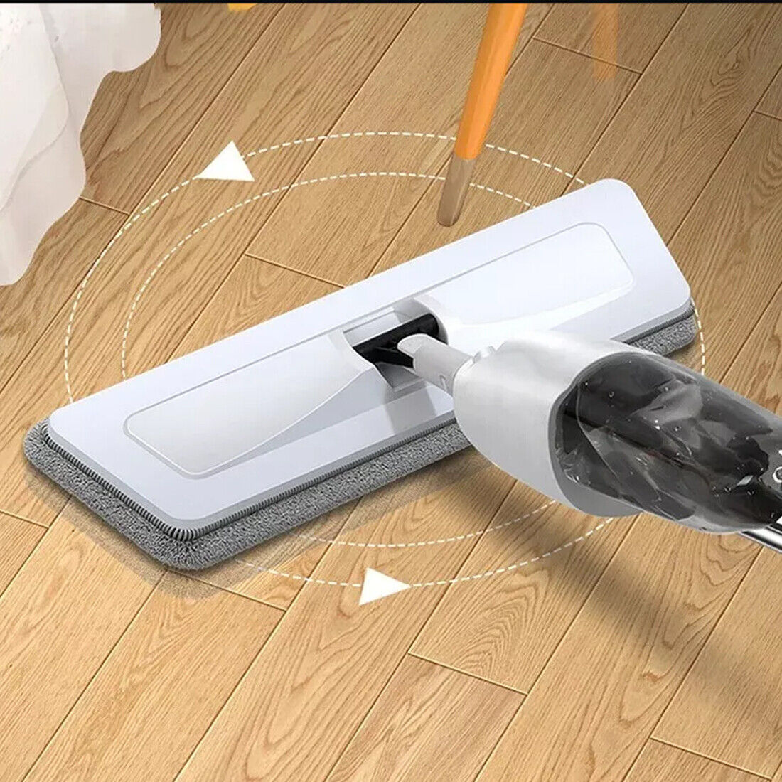 Spray Mop With Microfiber Cleaning Pads