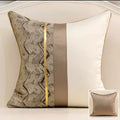 Home Fashion Splicing Pillow Cover