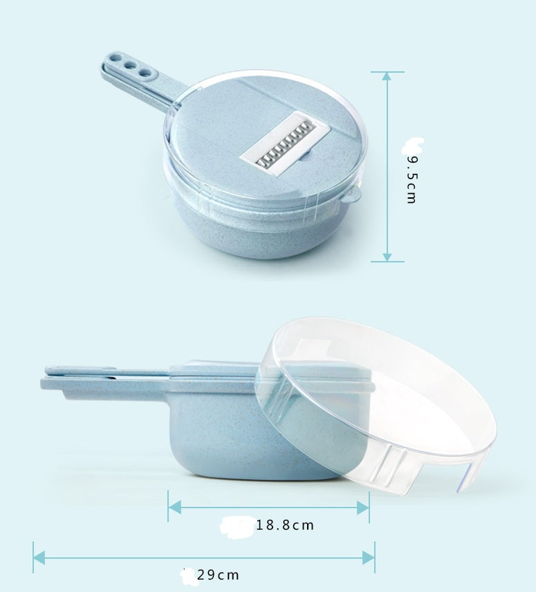 Multi-Function Vegetable Cutter with Strainer