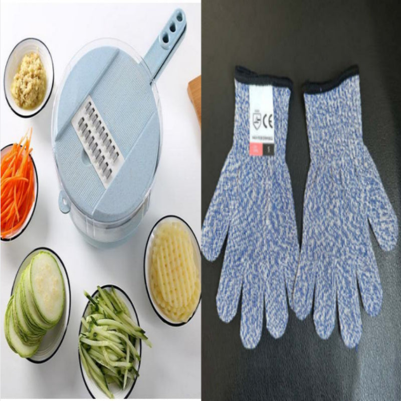 Multi-Function Vegetable Cutter with Strainer