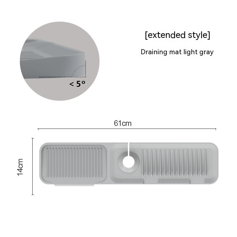 Silicone Faucet Anti Splash Drain Pad