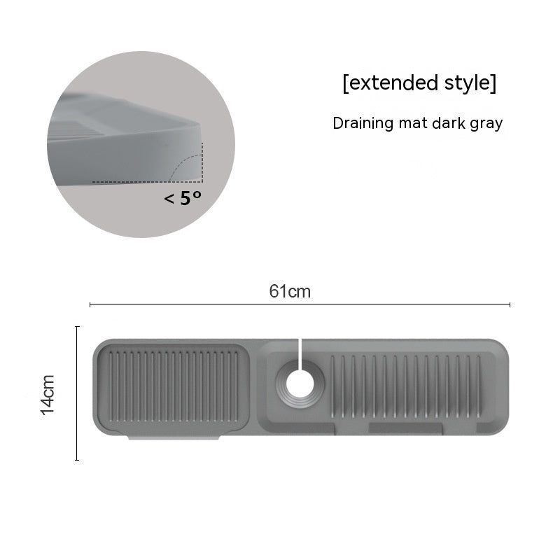 Silicone Faucet Anti Splash Drain Pad